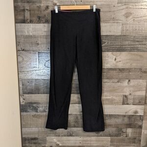 Black soft leggings large